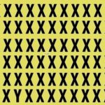 Un puzzle pentru cei cu vedere bună: găsiți litera Y