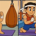 Test IQ: găsiți 3 diferențe într-o imagine a unui boxer